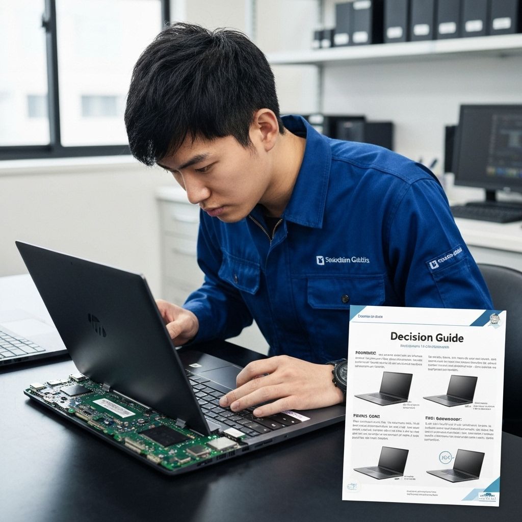 Laptop repair vs replacement decision guide in Polson Montana